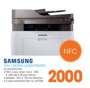 Samsung 4 In 1 Mono Laser Printer SL M2070FW XFA