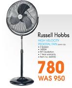 Russell Hobbs High Velocity Pedestal Fan-RHHV 50