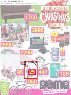 Game : Unbeatable Christmas Deals! (3 Dec - 16 Dec 2014), page 1