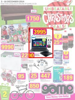 Game : Unbeatable Christmas Deals! (3 Dec - 16 Dec 2014), page 1