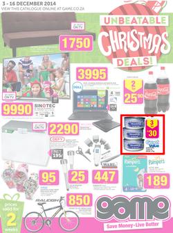Game : Unbeatable Christmas Deals! (3 Dec - 16 Dec 2014), page 1