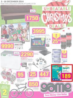 Game : Unbeatable Christmas Deals! (3 Dec - 16 Dec 2014), page 1