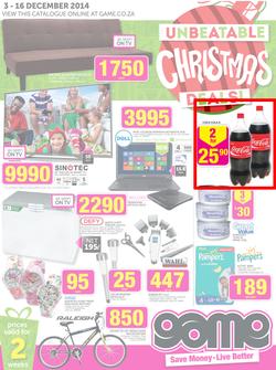 Game : Unbeatable Christmas Deals! (3 Dec - 16 Dec 2014), page 1