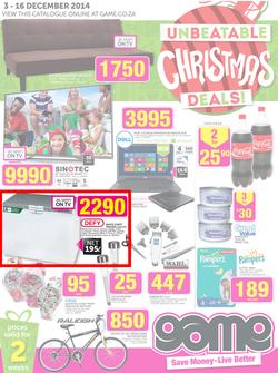 Game : Unbeatable Christmas Deals! (3 Dec - 16 Dec 2014), page 1