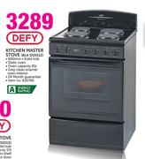 Defy Kitchen Master Stove-BLK DSS512