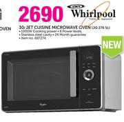 Whirlpool 30ltr Jet Cuisine Microwave Oven-JQ276SL