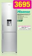 Hisense 269Ltr Metallic Silver Bottom Freezer Fridge H359BME WD