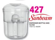 Sunbeam Dispenser Bottle And Filter