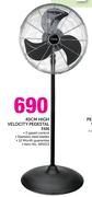 Logik 45cm High Velocity Pedestal Fan