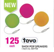 Tevo Shox Pop Speakers Each