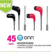Onn Headphones Each