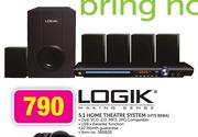 Logik 5.1 Home Theatre System(HTS 808A)