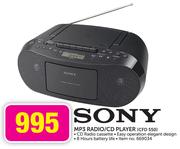Sony MP3 Radio/CD Player(CFD S50)