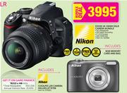 Nikon D3100 18-55mm DSLR Camera Bundle