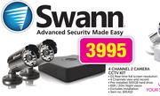 Swann 4 Channel 2 Camera CCTV Kit