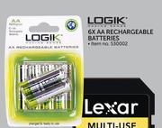 Logik 6X AA Rechargeable Batteries