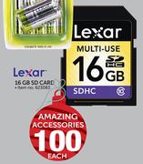 Lexar 16GB SD Card