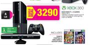 Xbox-360 4GB Kinect + 2 Games