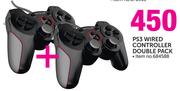 PS3 Wired Controller Double Pack