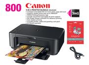 Canon 3 In 1 Printer Bundle MG3540
