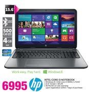 HP Intel Core i3 Notebook