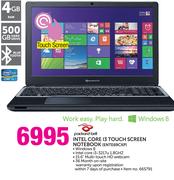 Packard Bell Intel Core i3 Touch Screen Notebook ENTE69CXP