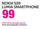 Nokia 520-Lumia Smartphone-On Straight Up 50