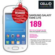 Samsung-Galaxy Fame Lite-On Straight Up 100