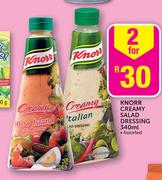 Knorr Creamy Salad Dressing Assorted-2x340ml