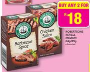 Robertson Refills Medium Assorted-2x64g/89g