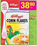 Kellog's Corn Flakes-1kg Each
