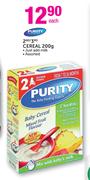 Purity 2nd/3rd Cereal Assorted-200g Each
