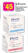 Johnson's Face Care Dialy Essentials Cream Assorted-50ml Each