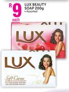 Lux Beauty Soap Assorted-200g Each