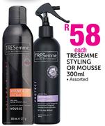 Tresemme Styling Or Mousse Assorted-300ml Each