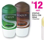 Status Roll-On Assorted-50ml Each