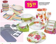 Assorted Summer Melamine Range Each