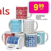 Assorted Mugs Each