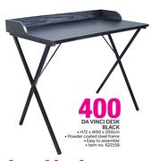 Da Vinci Desk Black