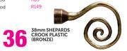 Decorland 38mm Shepards Crook Plastic(Bronze)