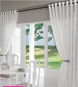 Decorland 38mm Aluminium Curtain Rods(Black)-1m