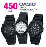 Casio Gents Analogue Watches Each