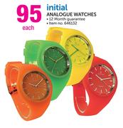 Initial Analogue Watches Each