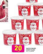 Santa's Beard Candy Floss Each