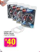 Light Up Shoe Laces-Per Pair