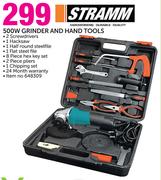Stramm 500W Grinder And Hand Tools