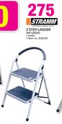Stramm 2 Step White Ladder-AP 1102A