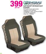 Stingray SUV Front Or Rear Seat Covers-Per Set