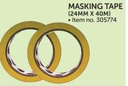 Masking Tape 24mmx40Meter-Each