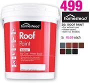 Homestead Roof paint-20Ltr